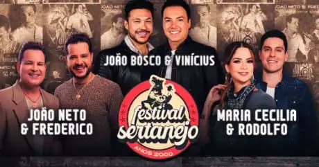 João Bosco & Vinicíus, João Neto & Frederico e Maria Cecília & Rodolfo