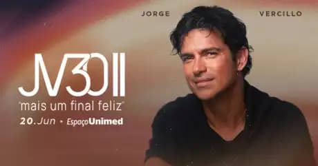 Jorge Vercillo no show JV Parte II Mais um Final Feliz