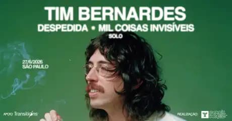 Tim Bernardes Despedida Mil Coisas Invisíveis