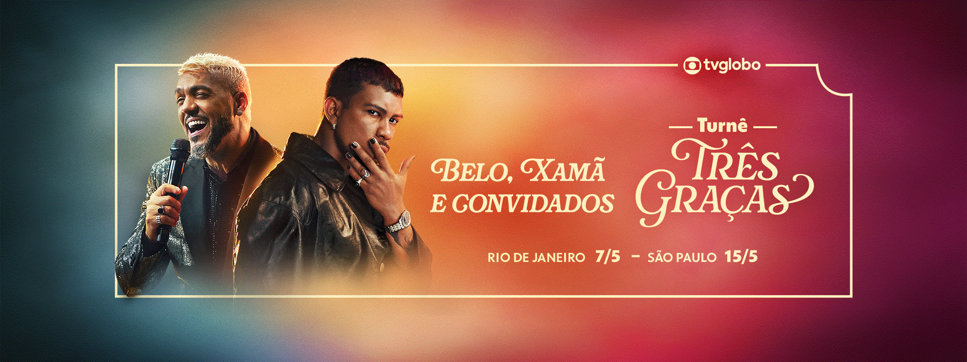 Turne Três Graças - Belo & Xamã